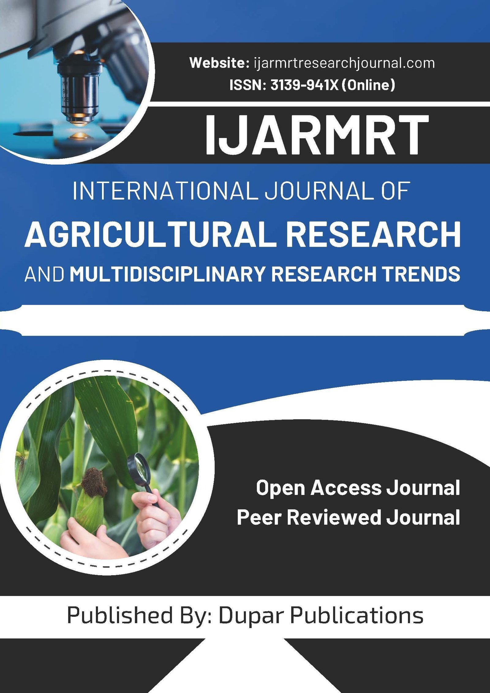 International Journal of Agricultural Research and Multidisciplinary Research Trends front cover